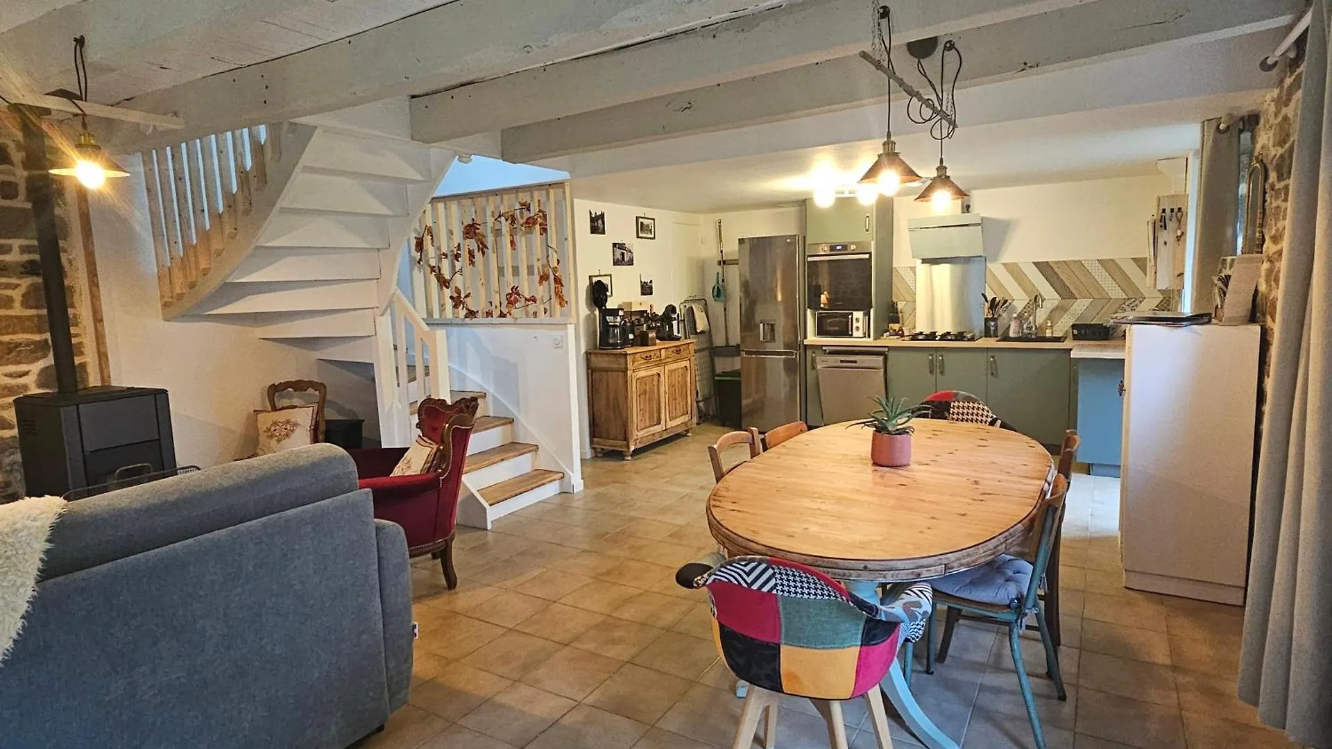 Ker Adele, Longere Cosy Au Coeur D'Un Bois Villa Ploerdut