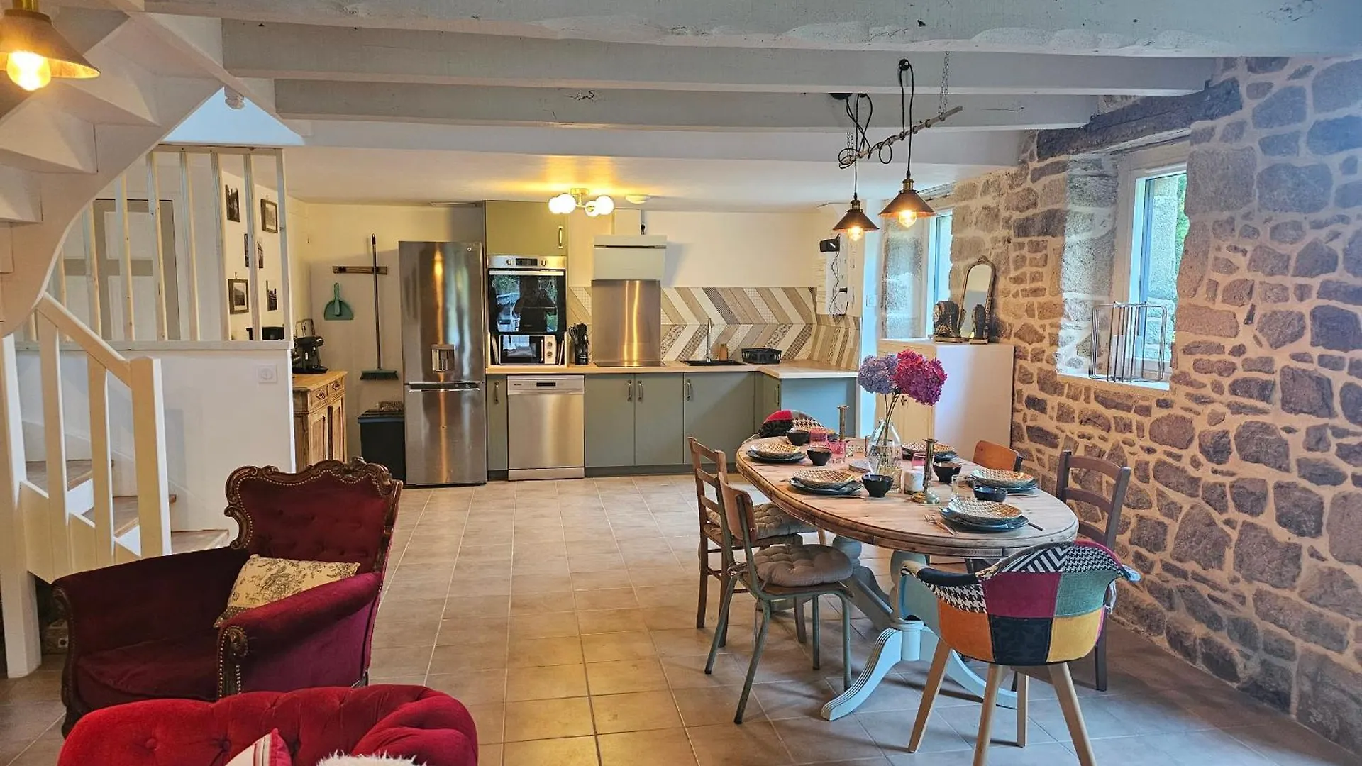 Ker Adele, Longere Cosy Au Coeur D'Un Bois Villa Ploerdut 0*,