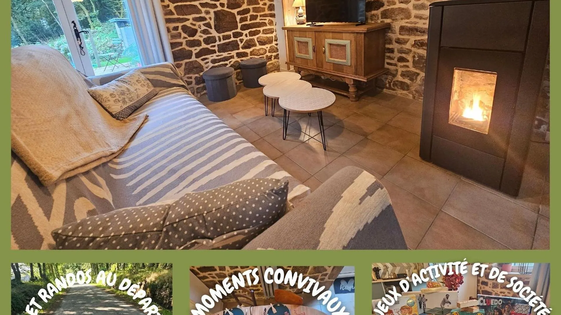 Holiday home Ker Adele, Longere Cosy Au Coeur D'Un Bois Villa Ploerdut